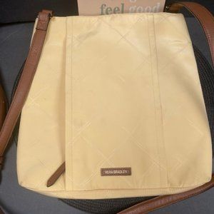 Vera Bradley  light yellow Crossbody
